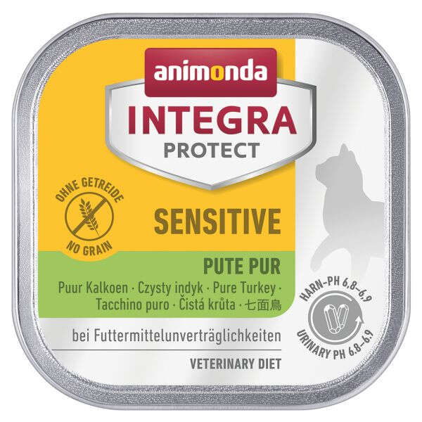 animonda Katzen-Nassfutter INTEGRA Sensitive Adult Pute